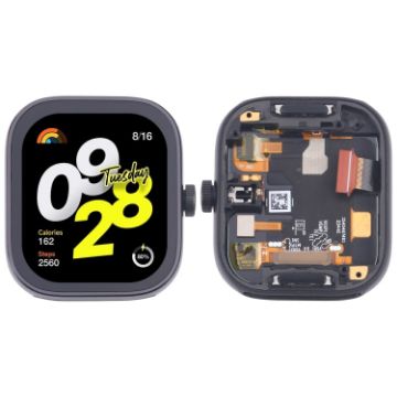 Xiaomi Redmi Watch 4 LCD Screen Digitizer Assembly - Black - 1