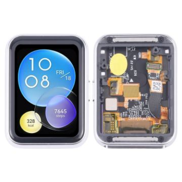 Huawei Watch Fit 2 LCD Screen Digitizer Assembly with Frame - Silver - 1