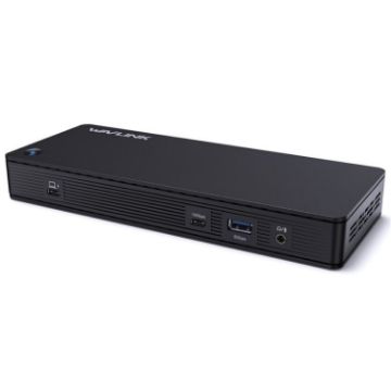 WAVLINK UTD22 USB4 Docking Station Dual Monitor Hub - 96W Laptop Charging - 1