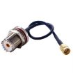 30cm SMA Male to SO239 UHF Female Coaxial RF Cable RG174 - Coaxial Connector - 2