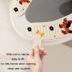 Adhesive Waterproof Toilet Mat - Cheese Puppy (1 Pair) - 3