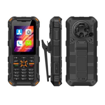 UNIWA F20 Walkie Talkie Rugged Phone, 4G Network, SOS (Black) - 1