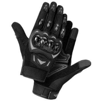 Motorcycle Outdoor Riding Non-slip Gloves, Size M - Black - 1