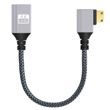 Mini HDTV to HDTV Right Angle Head HD Video Data Adapter Cable - 1
