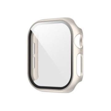 Apple Watch Series 10 42mm Tempered Film Watch Case - Starlight - 1