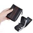Baellerry D5111 Retro Multi-card Slot Zipper Short Wallet (Coffee) - 7