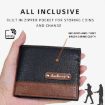 Baellerry DR112 RFID Anti-theft Wallet Card Holder (Dark Brown) - 6