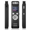 ZD43B Dual Mic Voice Recorder, 32GB Memory (Black) - 3