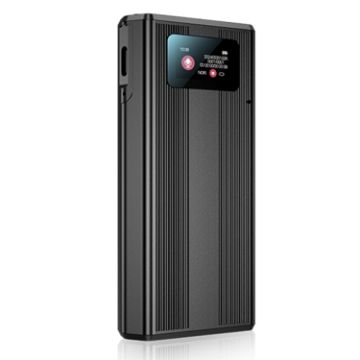 ZD42B Magnetic Sound Control Voice Recorder, 32GB Memory - Black - 1