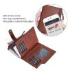 Baellerry D5113 RFID Anti-theft Short Wallet Coin Purse Blue - 5