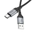 hoco X102 USB to USB-C/Type-C Charging Cable, 1m (Black) - 4