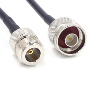 1m N Male to N Female RG58 Adapter Cable - Radio WiFi Extension Cable - 1