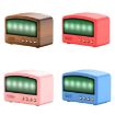 Blue Mini Card USB Flash Drive FM Radio Retro Wireless Bluetooth Speaker - 2