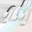 hoco X104 USB-C to USB-C 60W Charging Cable, 2m - Black - 7
