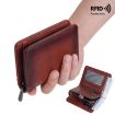 Baellerry DR113 RFID Anti-Theft Short Wallet - Black - 9
