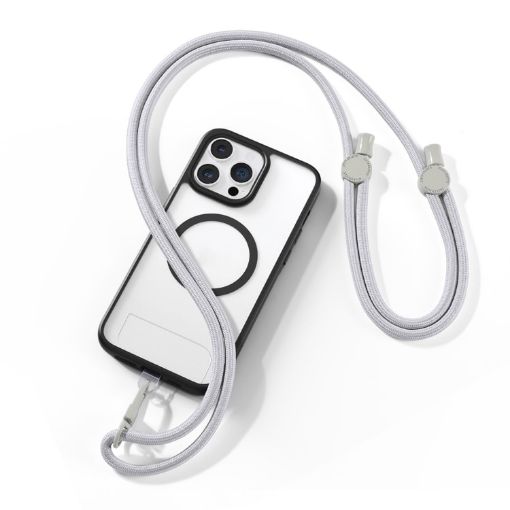 DUX DUCIS Plaz Crossbody Neck Strap Anti-lost Phone Lanyard - Grey - 1