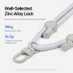 DUX DUCIS Plaz Crossbody Neck Strap Anti-lost Phone Lanyard - Grey - 4