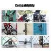 Locstar C85 Smart Fingerprint Rechargeable Padlock - Matte Silver - 8