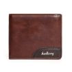 Baellerry D2405 Retro Men Short Wallet (Brown) - 1