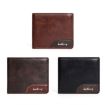 Baellerry D2405 Retro Men Short Wallet (Brown) - 3