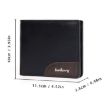 Baellerry D2405 Retro Men Short Wallet (Brown) - 4