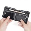 Baellerry D2405 Retro Men Short Wallet (Brown) - 7
