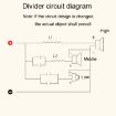 3-Way Audio Crossover Speaker Divider - Style 305B Model - 8