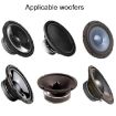 WEAH-2503 High/Low 2-Way Speaker Crossover Divider - Yellow Capacitor - 6
