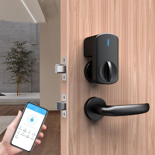 Locstar C93 Bluetooth Indoor Door Smart Lock - Keyless APP Unlocking - 1