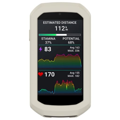 Garmin Edge 1050 Half Pack Stopwatch Silicone Protective Case - Beige - 1
