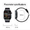 ET585 2.04" Silicone Strap Smart Watch - Red - 4