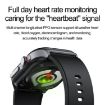 ET585 2.04" Silicone Strap Smart Watch - Black - 6