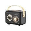 Mini Retro Card USB Flash Drive FM Radio Bluetooth Speaker - 1