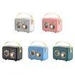 Mini Retro Card USB Flash Drive FM Radio Bluetooth Speaker - 2