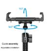 Telescopic Car Phone Mount Extension Arm Double Jointed Swivel Carbon Fiber Bracket Connecting Rod - 4