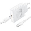 BOROFONE BN23 PD 20W Type-C Charger with 1m Type-C to Type-C Cable - 3