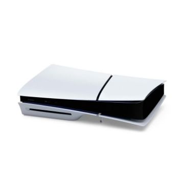 PS5 Slim Console Middle Sticker - Frosted Black - 1