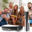 PS5 Slim Console Middle Sticker - Frosted Black - 5