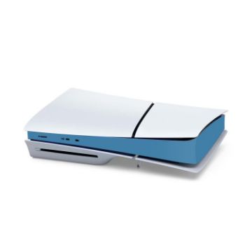 PS5 Slim Console Middle Sticker - Starlight Blue - 1