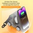 T20S 3-In-1 15W Small Forklift Wireless Charger - Yellow - 7