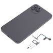 Black Back Cover for iPhone XS Max - iP14 Pro Max Look - 2