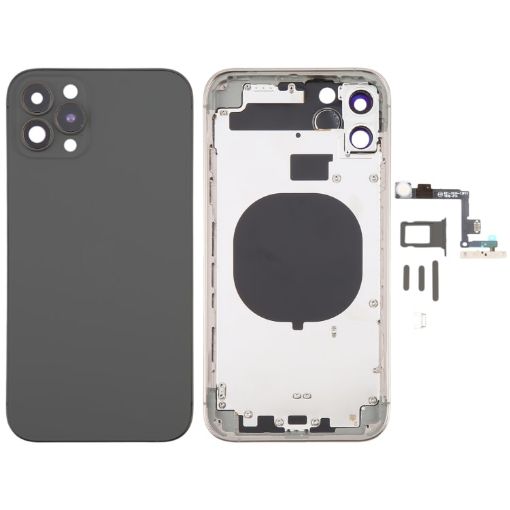 Black Back Cover for iPhone 11 - iP15 Pro Appearance - 1