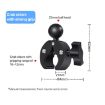 Dual-heads Crab Single Heads Motorcycle Clamps Handlebar Mount - 7