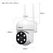 SriHome SH061 2MP AI Humanoid Tracking Infrared Night Vision Camera - 3
