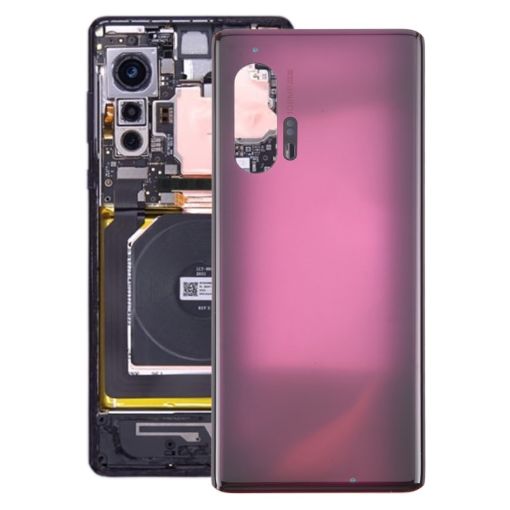 Motorola Edge+ 2020 Battery Back Cover - Red - 1