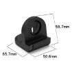 Google Pixel Watch 3 41/45mm Silicone Charging Holder - Black - 6