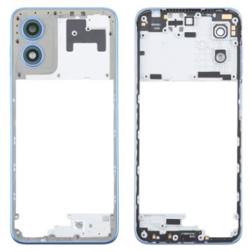 Motorola Moto G Play 2024 Middle Frame Bezel Plate - Blue - 1