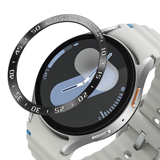 Samsung Galaxy Watch 7 44mm Stainless Steel Bezel Ring Cover - 1
