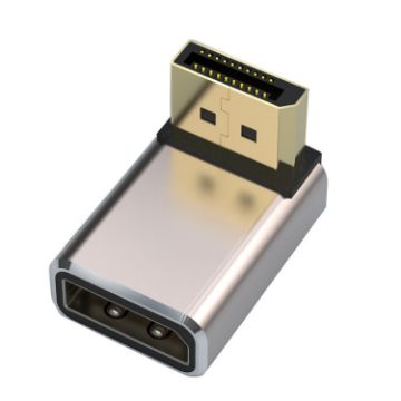 8K 60Hz Displayport Adapter Converter - Down Angle - 1