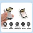 8K 60Hz Displayport Adapter Converter - Down Angle - 2